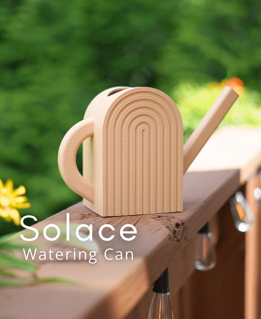 Solace Watering Can | Modern Indoor Plant Watering Jug | Minimalist Garden Decor | Unique Planter Gift for Plant Lovers | ForgeCore